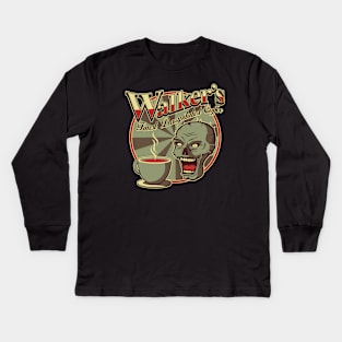 Walker's Decap Coffee Kids Long Sleeve T-Shirt